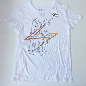 CHASER Brand AC⚡️DC Graphic Gauzy Cotton Tee Shirt - Highway To Hell SZ MEDIUM